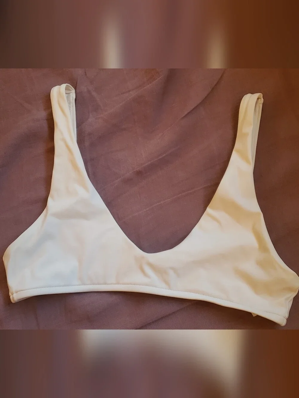 Strait The Label - South Clay Top (Off White)